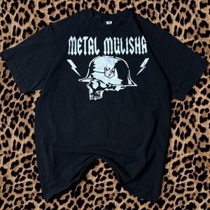 Metal Mulisha Black and White Graphic Tee